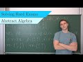 Solving Hard Exams - Algebra and Arithmetic Exercise 1 - Group Theory, Normal Subgroups, Matrices