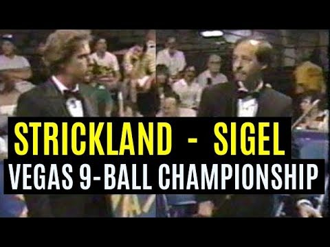 STRICKLAND age 27 vs SIGEL age 34. World title final