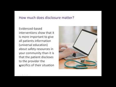 Domestic Violence and Mandatory Reporting by Health Care Providers