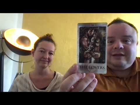 Tarot - Tageskarte - Die Liebenden - The Lovers - VI - 6 -Liebe - Koabhängigkeit
