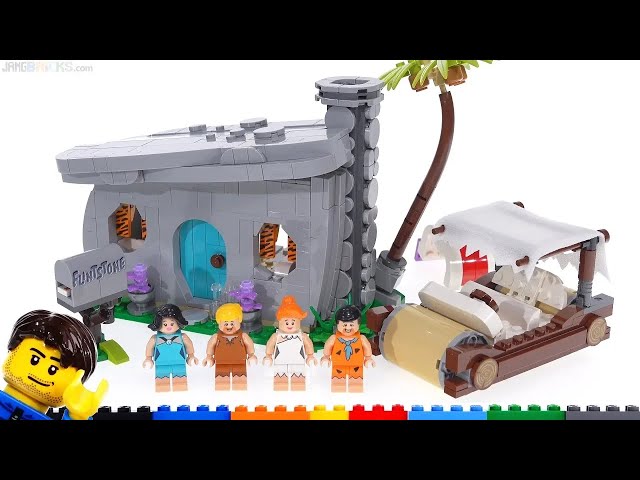 Vídeo relacionado con LEGO Ideas - The Flintstones, Set de Construcción de Los Picapiedra, Incluye Minifiguras de los Personajes Pedro Picapiedra, Pablo Marmol, Vilma y Betty (21316)