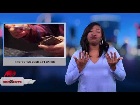 PROTECTING YOUR GIFT CARDS (ASL - 12.27.17)