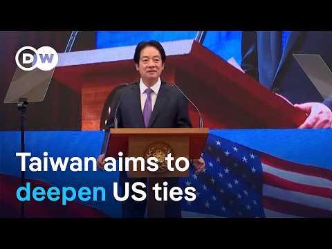 台湾総統、米との経済関係強化をアピール | DW News (Taiwan’s president touts stronger economic ties with US | DW News)
