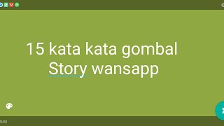 Download lagu Status WA kata kata gombal cocok buat gebetan atau pacar || STORY wa gombal mp3