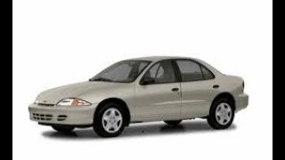 1995-2005 Chevy Cavalier - belt tensioner/belt replacement