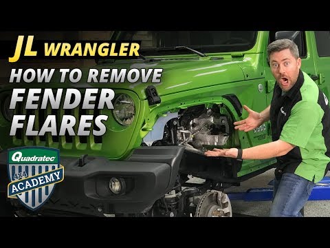 How to Remove Your Jeep Wrangler JL Fender Flares