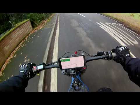 Sur-ron ride round Newmillerdam, Wakefield