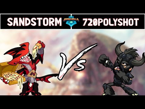 Sandstorm vs 720Polyshot - NA vs EU - Pro Brawlhalla - Brawlhalla Show match #26