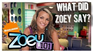 Zoey 101 Reunion #WhatDidZoeySay