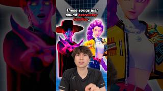 Download lagu Does the K-Pop Demon Hunters Music Sound Familiar? 😈🤔 #music #kpop mp3