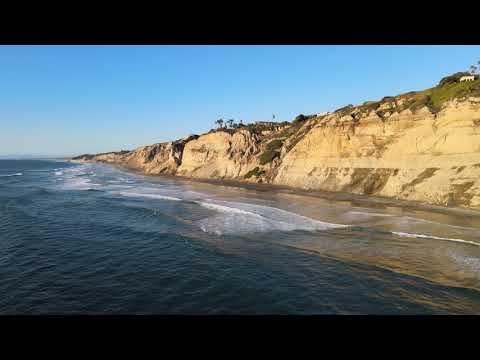 La Jolla Cliffs Relaxation - 1hr Ocean Sounds, Beach Ambiance, white noise to help relax study sleep