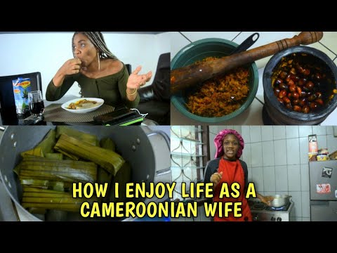 Enjoy Life with a Typical Cameroonian Wife/ Kwacoco and Mbanga soup Recipe/ My Life As I Live It Ep