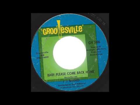 J.J. Barnes - Baby Please Come Back Home - '67 Northern Soul on Groovesville label