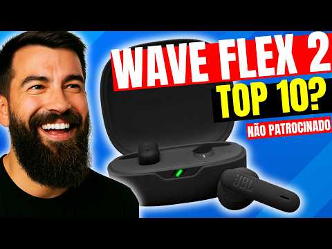 Thumbnail for REVIEW COMPLETA - Fone JBL Wave Flex 2: Ficou MELHOR, MAS...