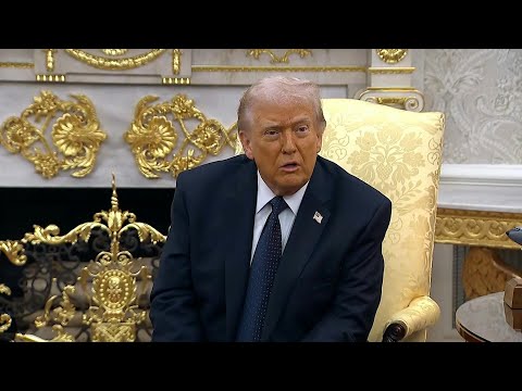 Video Thumbnail: Trump says 'not happy' with UK over Iran | AFP