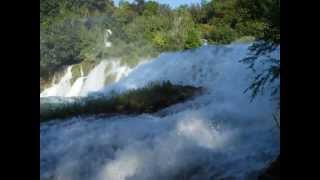 preview picture of video 'Croatia, KRKA national park waterfall 7'