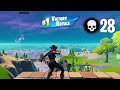 High Elimination Solo Squad Win Aggressive Gameplay Full Game Fortnite PC Keyboard