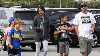 X17 EXCLUSIVE - Kevin Federline Hangs With 4 Of His 6 Kids