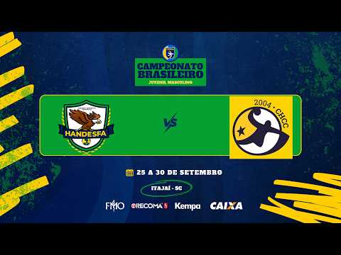 Campeonato Brasileiro Juvenil Masculino: Handesfa-GO - Capão da Canoa-RS [TRANSMISJA, LIVE]