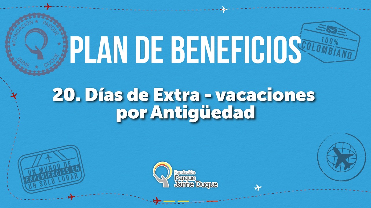 20  EXTRA VACACIONES