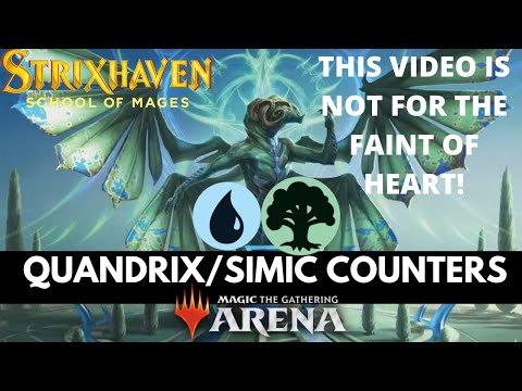 Quandrix Counters | MTGA Strixhaven Standard Bo1| When the Randomizer Already Knows....