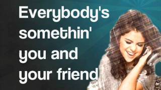 Selena Gomez & The scene - Spotlight - Lyrics On Screen