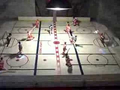 honkey dorey plays table hockey