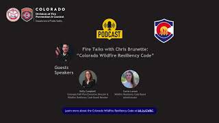 DFPC Fire Talks: Colorado Wildfire Resiliency Code