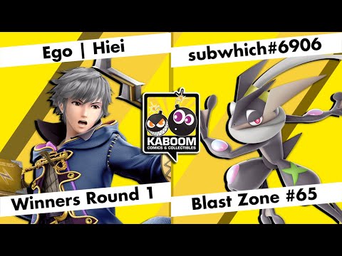 Ego | Hiei (Robin) vs subwhich#6906 (Greninja) - WR1 - Blast Zone #65