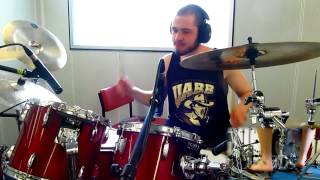 As I Lay Dying - &#39;My Only Home&#39; drum cover