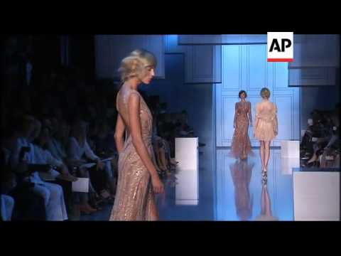 Stasis never looked so good as at Elie Saab's Paris presentation