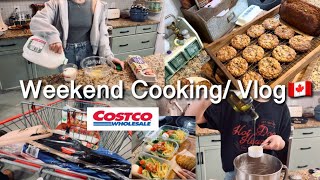 【カナダ暮らしと家庭料理🇨🇦】【コストコ】バズレシピの豚バラ大根作ったらうちでもバズった。オートミールクッキー🍪/バナナポピーシードブレッド/パンケーキ/カルディの麻婆豆腐のタレ