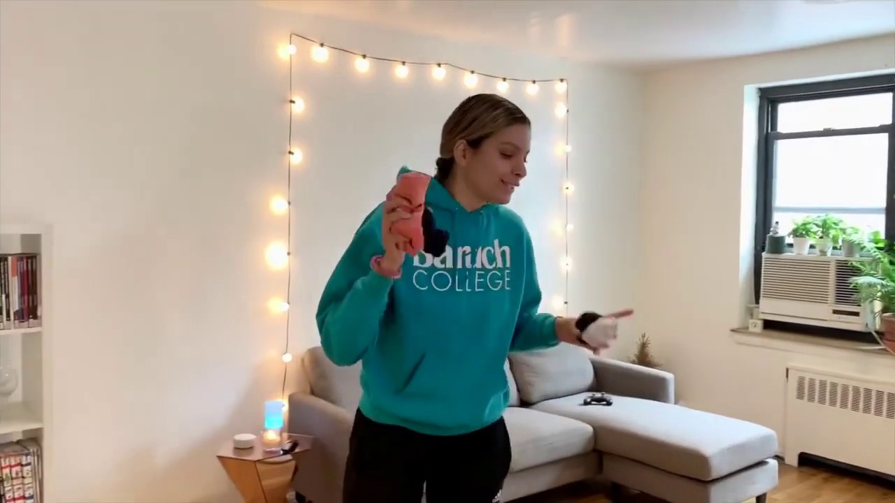 P.E at Home: Tower Toss- Underhand