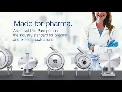 Alfa Laval UltraPure Pumps: LKH UltraPure, LKH Prime UltraPure, SolidC UltraPure, SX UltraPure