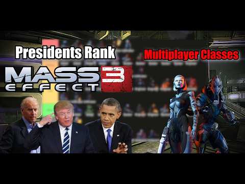Presidents Rank Mass Effect 3 Multiplayer Classes (Infiltrator and Vanguard)