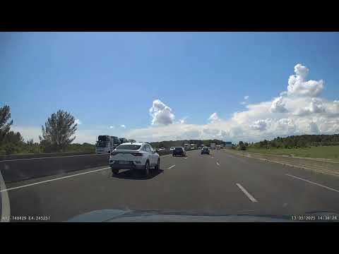 France by Road - Dijon to Aigues Mortes (Gard) - Video 21 - A9 J25 Nimes to A9 J26 Aigues Mortes