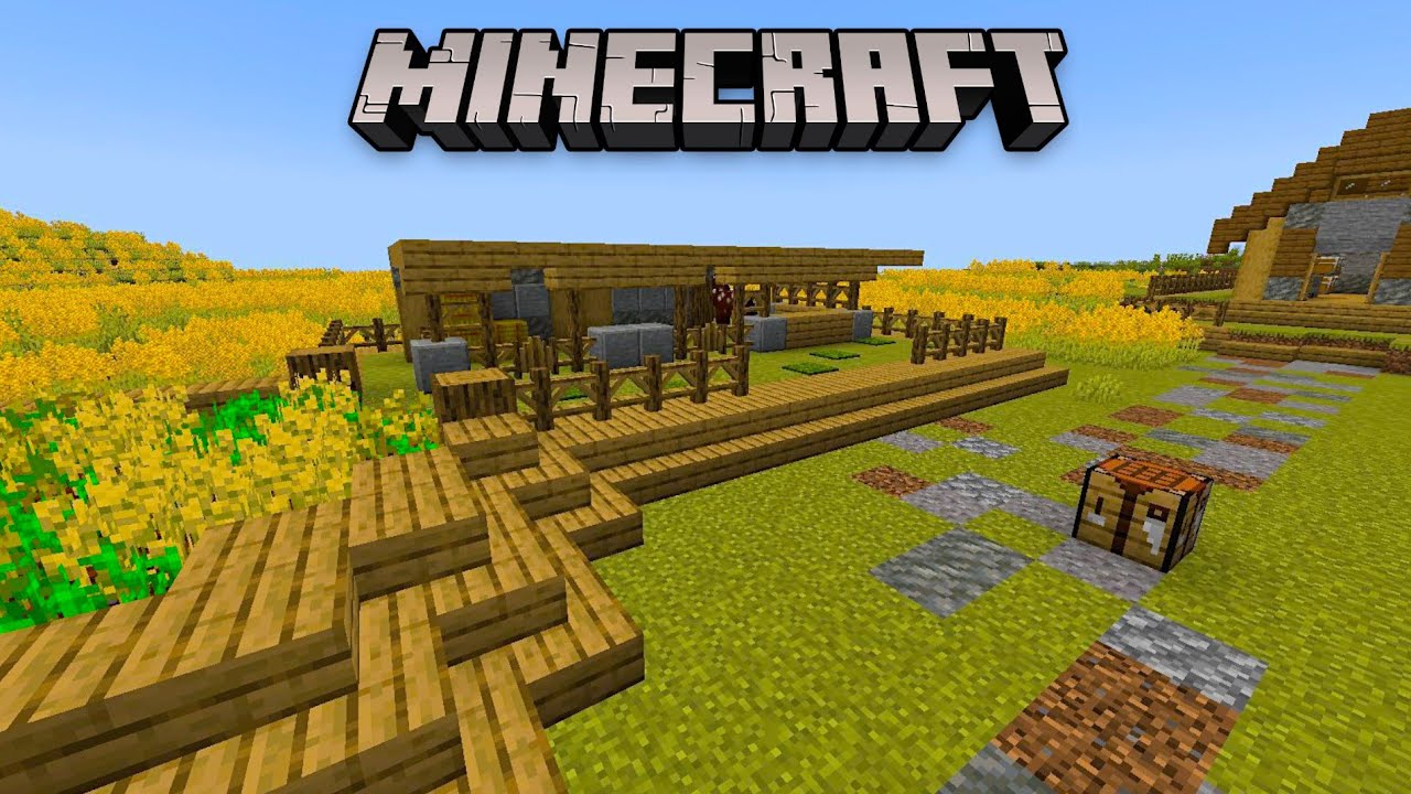 UM LAR PARA CAVALOS???? | MINECRAFT FAZENDA EP:04