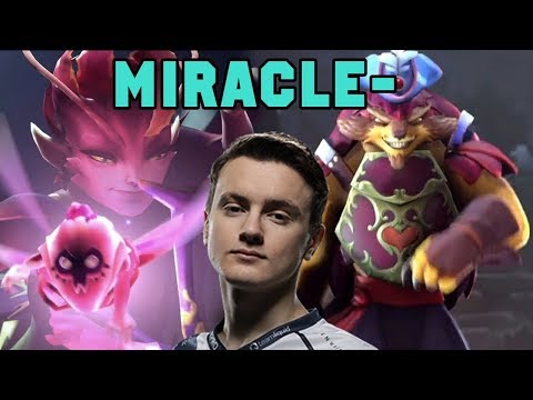 Dota 2 l Miracle- Frist Plays Pangolier And Dark Willow 9275 MMR New Patch 7.07!