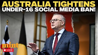 LIVE: Australia Plans Tougher Social Media Ban For Children Under 16, PM Albanese BIG SHOCKER!