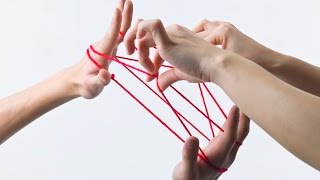 String games: how to do a cat&#39;s cradle string figure