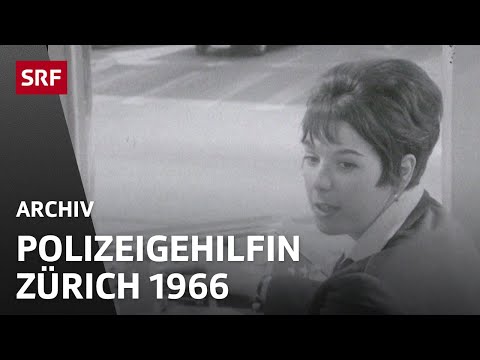 Zurich Police Training | Visit to the Police Department (1966) | SRF Archive