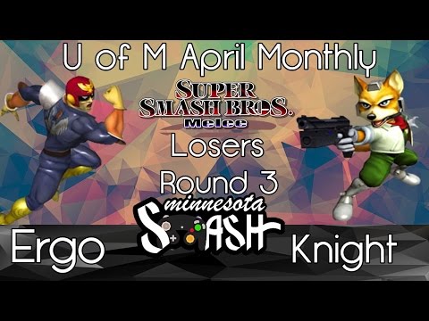 U of M April Monthly - Knight vs Ergo (SSBM LR3)