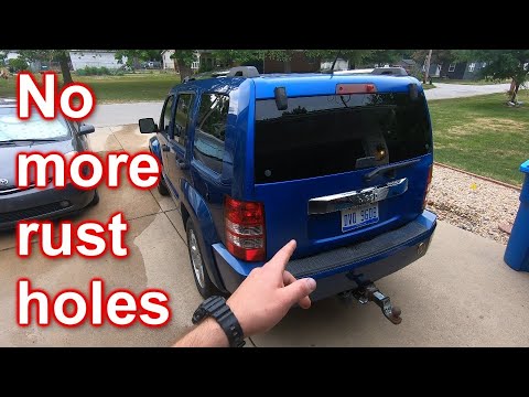 2010 Jeep Liberty Tailgate Replacement and paint due to Rust
