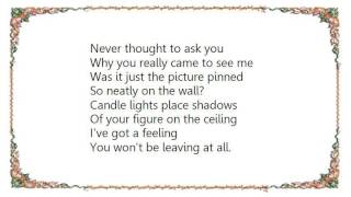 Herman&#39;s Hermits - You Won&#39;t Be Leaving Lyrics