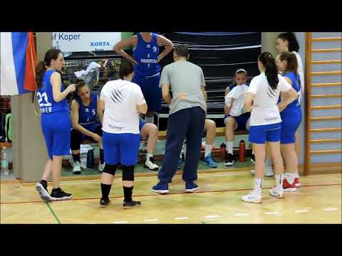 ŽENSKA EXTRA LIGA: KOŠ PRIMORSKA-ŽKK KRKA NOVO MESTO