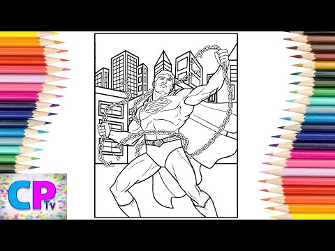 Superman Coloring Pages/Strongest Hero Coloring Pages/Syn Cole - Melodia [NCS Release]