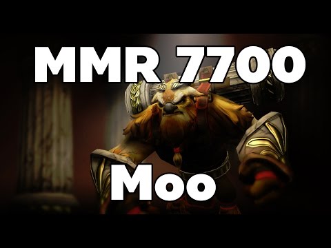 Moo Pro Earthshaker Offlane Rank MMR Game
