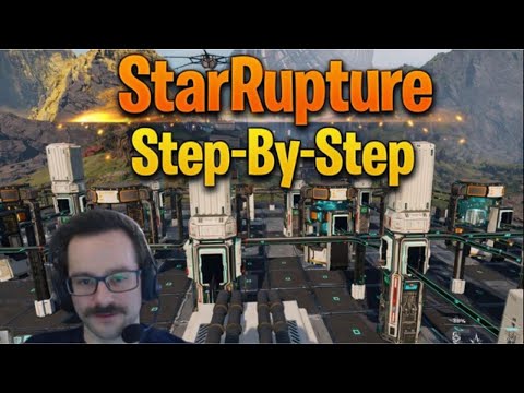 StarRupture - How I Built A Pull System With Every Item (Step By Step)