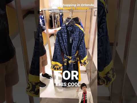 quanto você acha que custa esse robe? bem vindo ao Mall At Millenia em Orlando FL
