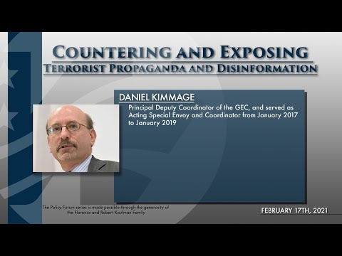 Policy Forum: Countering and Exposing Terrorist Propaganda and Disinformation